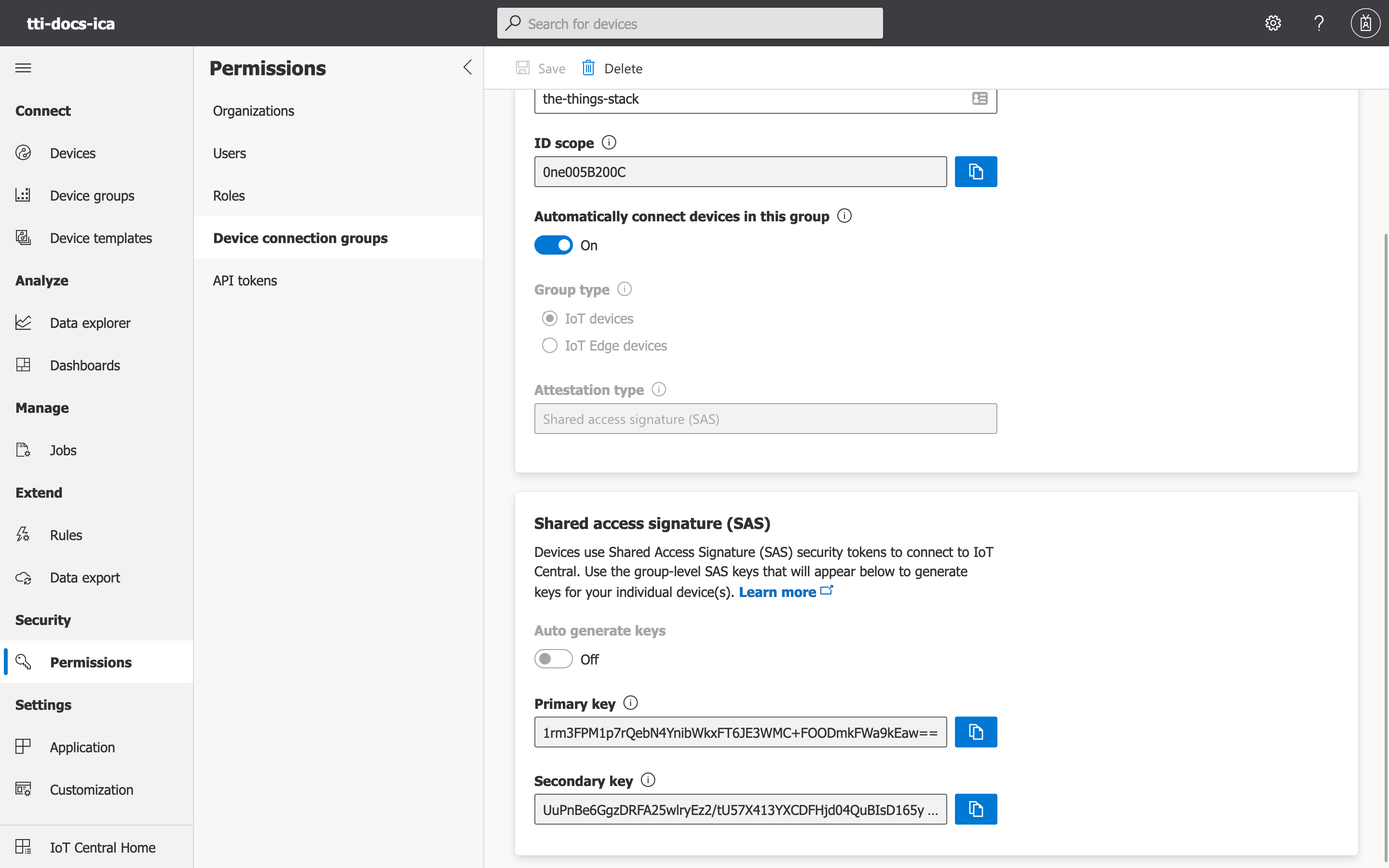 Device Connection Group Overview