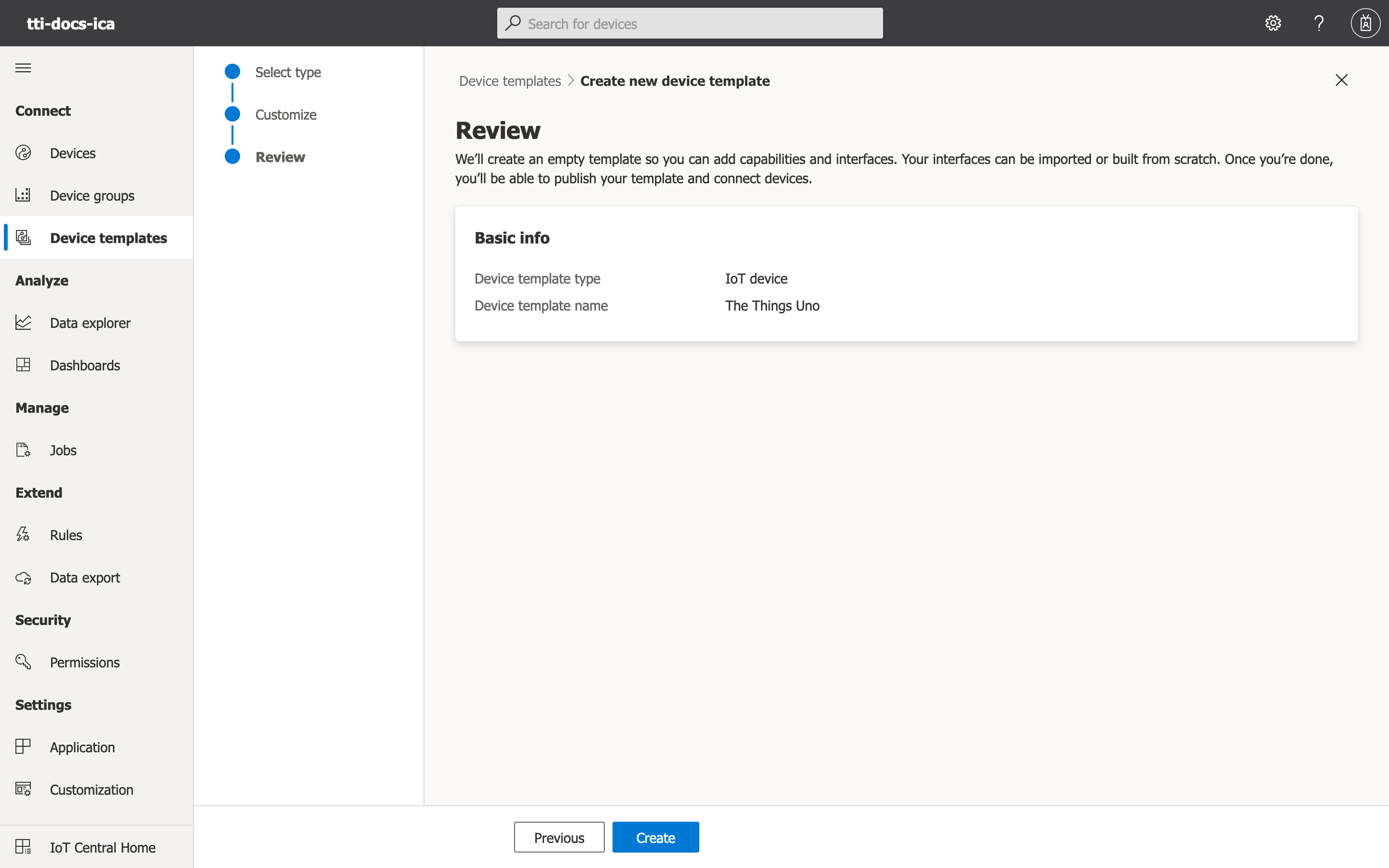 Device Template Overview