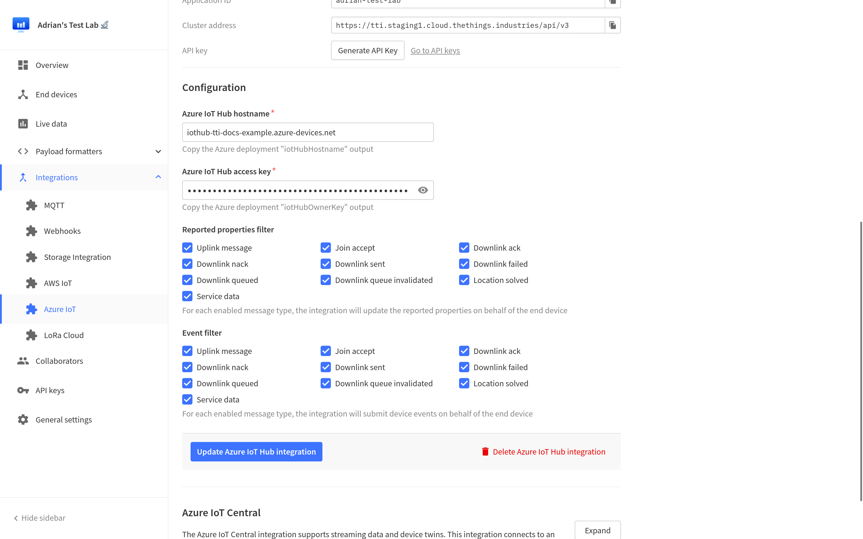 Add Deployment Outputs