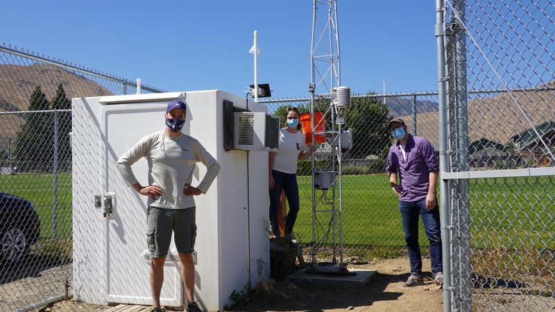 Measuring the impact of heat and smoke on farmers using LoRaWAN