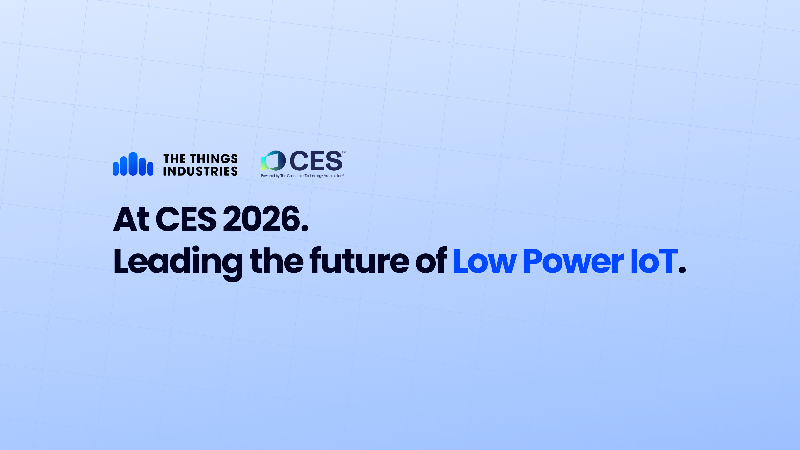 The Things Industries Celebrates 4 Million Connected Devices at CES 2026, Showcasing Global Low Power IoT Leadership